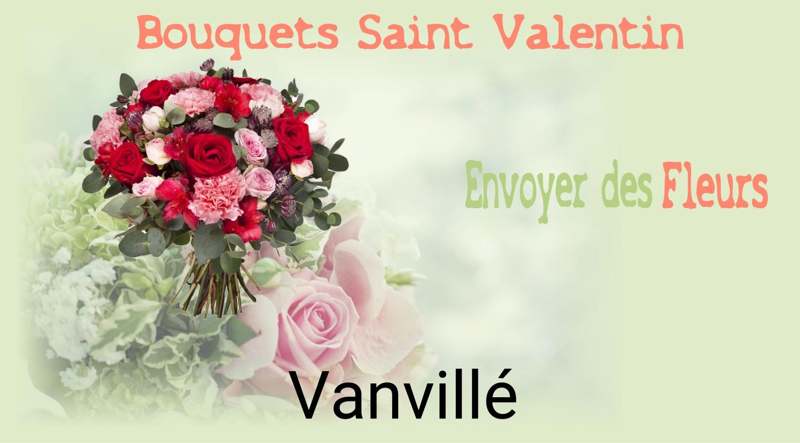 Roses de Saint-Valentin livrées à Vanvillé